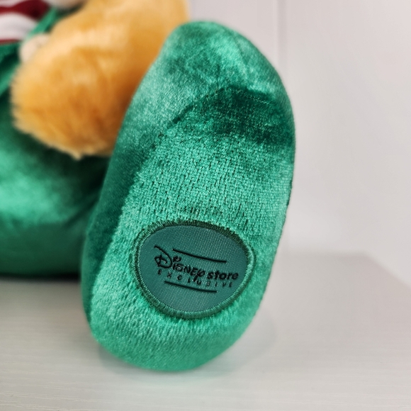 New Disney Winnie The Pooh Bear Christmas Elf Plush Stuffed Animal 12" Holiday - Picture 5 of 8